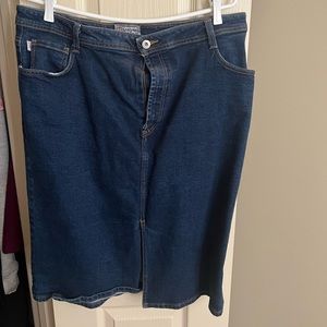 Jean skirt